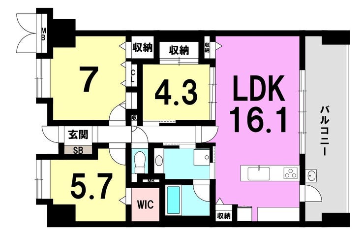 【間取り】