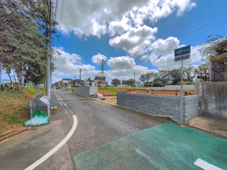 ◎前面道路(8/4撮影)