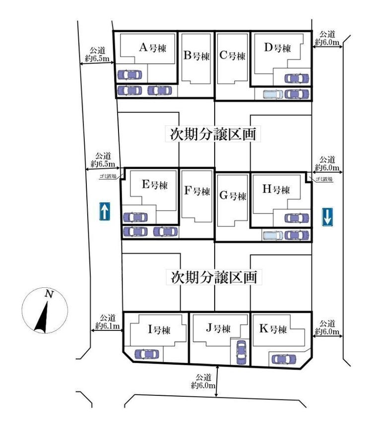 ◎区画図:J号棟