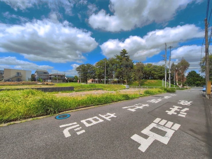 ◎前面道路(8/4撮影)