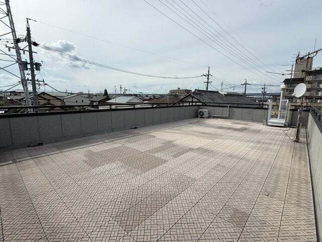 屋上の様子です。