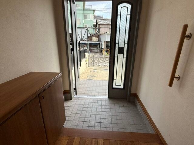 玄関の様子です