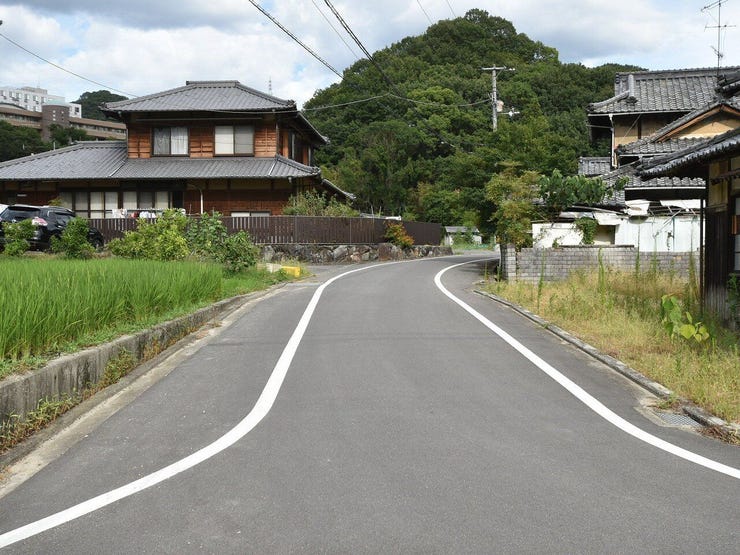 北側道路