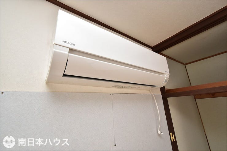 【エアコン】2階にはエアコン付きです!