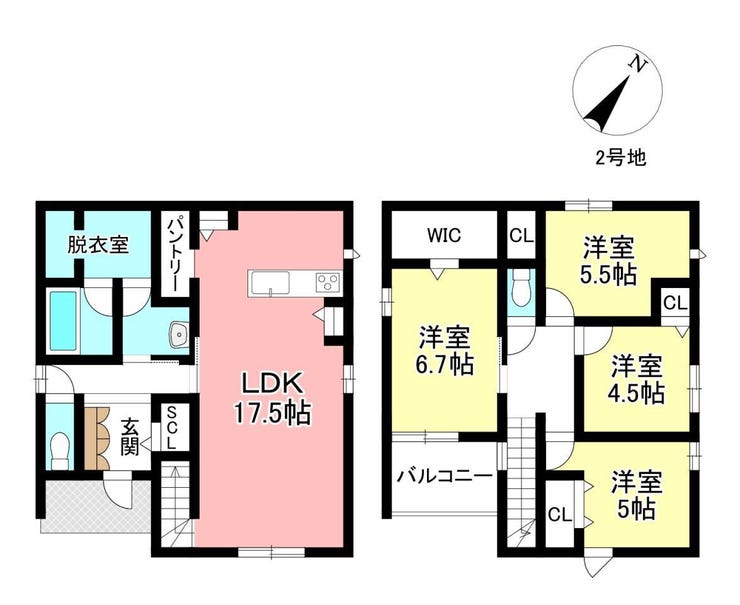 【建物プラン例(間取り図)】
見るだけ聞くだけOK!【お気軽に資料請求!不動産のことならなんでも/ハウスドゥ豊田中央】