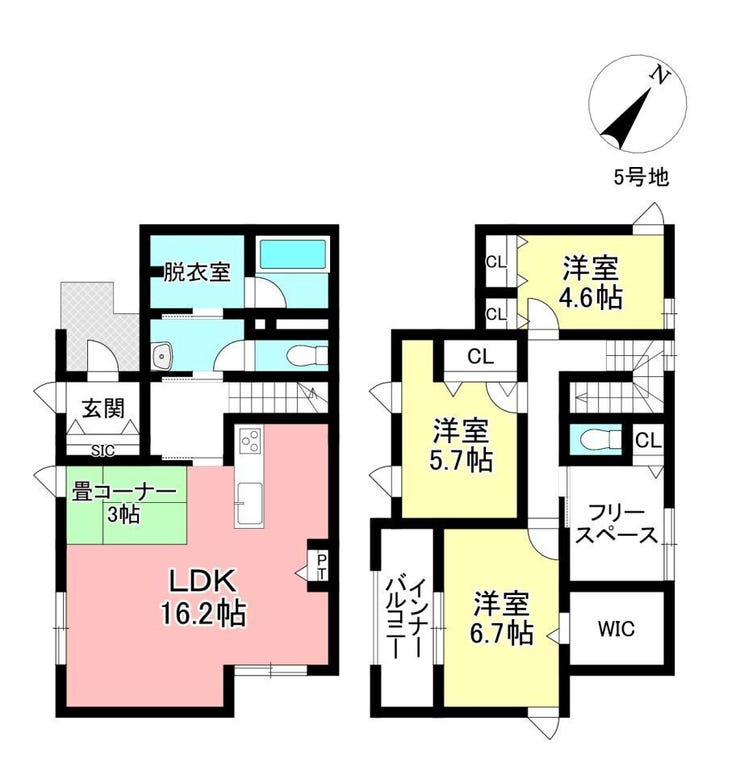 【建物プラン例(間取り図)】
見るだけ聞くだけOK!【お気軽に資料請求!不動産のことならなんでも/ハウスドゥ豊田中央】