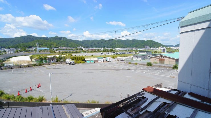 姫路競馬場が見えます