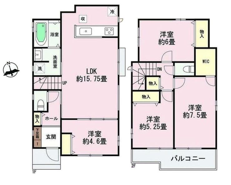 【間取り】
末長く安心で豊かな暮らしを愉しめる住まい
車並列2台!
家族が心地よく暮らせる南向き住宅
山陽電鉄西江井ヶ島まで徒歩約11分