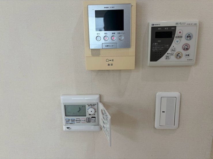 床暖房付き