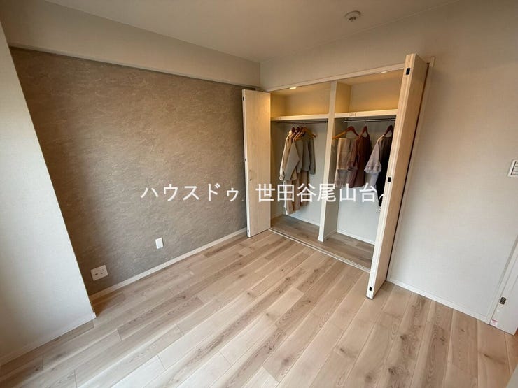 家具の配置がしやすく、主寝室やお子様部屋など幅広くご利用いただけます。