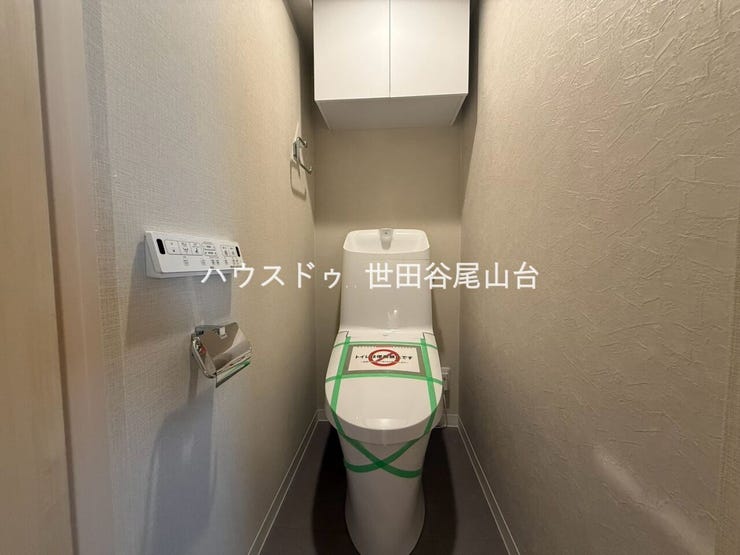 清潔感のあるトイレ空間で、毎日快適にご利用いただけます。