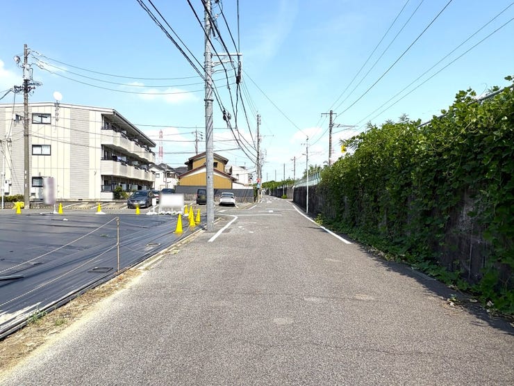 南側前面道路