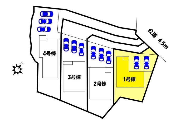 【区画図】1号棟