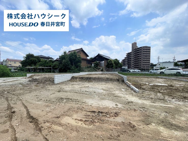 【外観】
2026年7月2日撮影
現地及び同メーカーの完成建物もご案内可能です♪平日のお仕事帰りの時間でもOK!