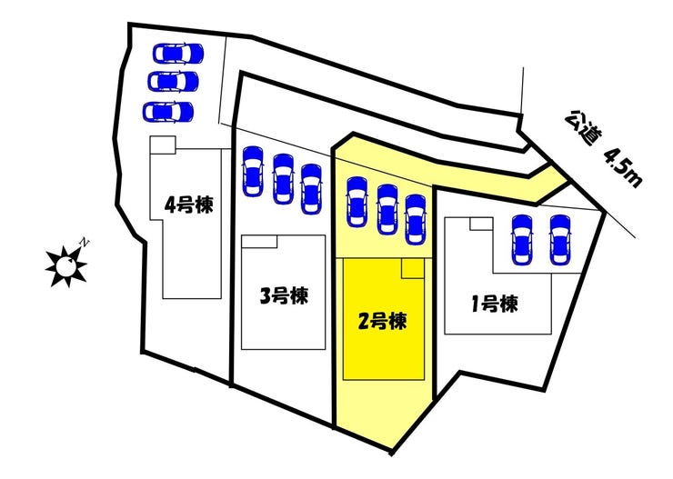 【区画図】2号棟