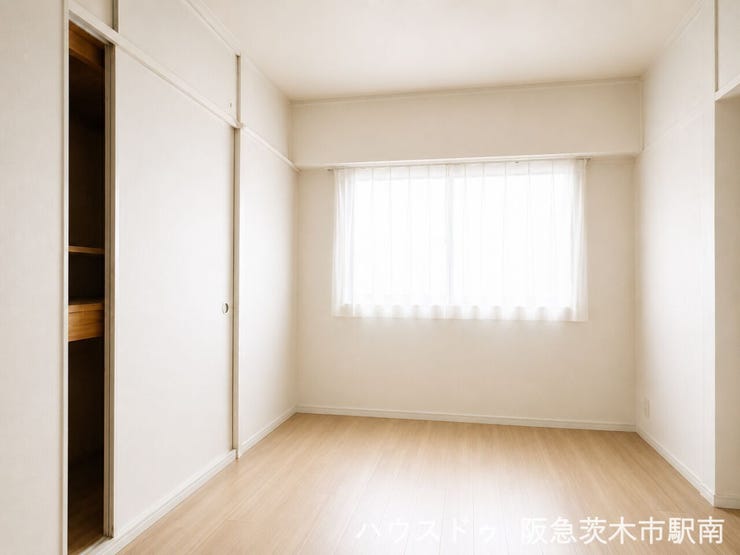 収納付きで使い勝手の良い洋室(※イメージ画像処理)