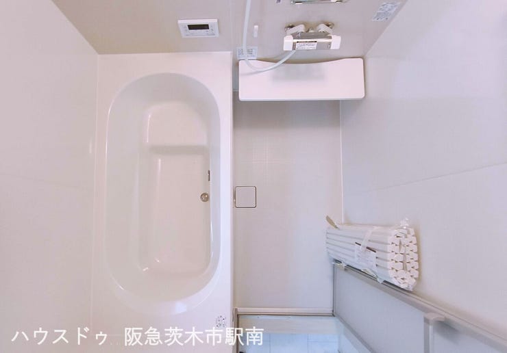 浴室を上から見た画像