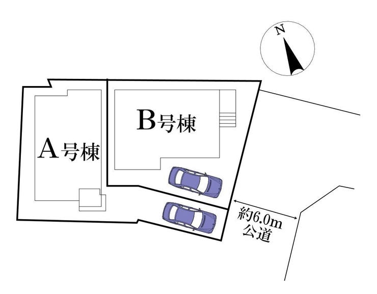 ◎区画図:B号棟