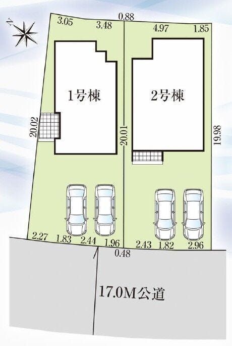 こちらは2号棟になります。