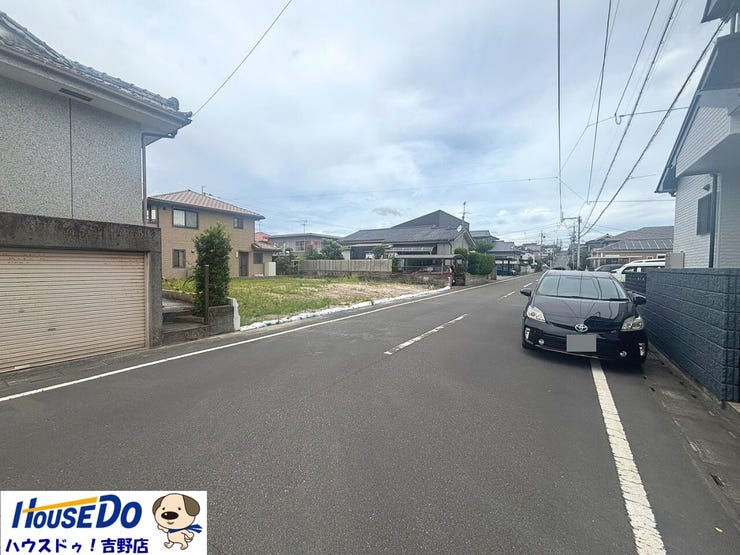 交通量が少ないので駐車もしやすいですね。