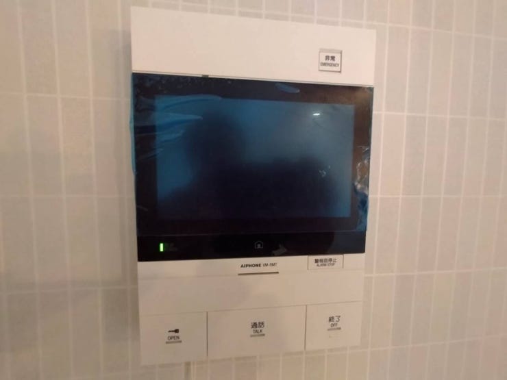 モニター付きインターホン
