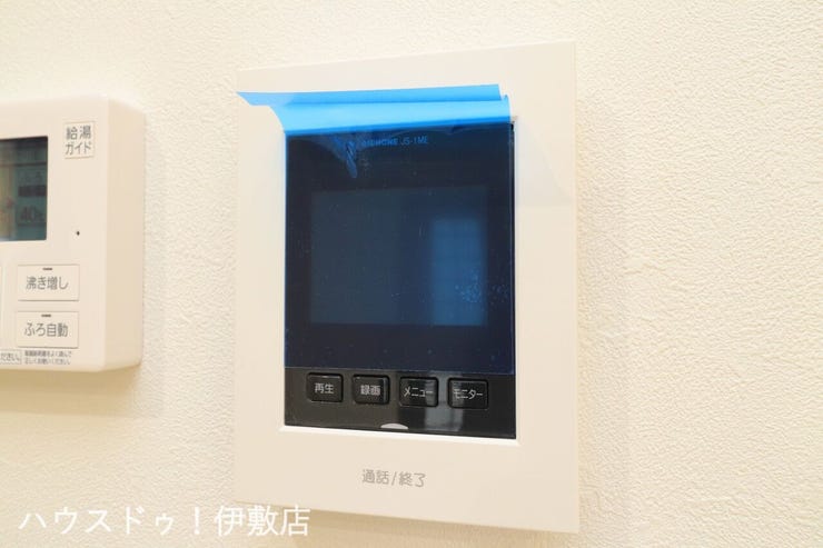【モニター付きインターホン(同仕様写真)】
誰が来てもわかるモニター付き♪女性が一人で家にいてもこれなら安心