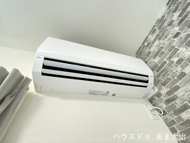 エアコンの設置あり◎入居費費用を抑える事ができそうですね。