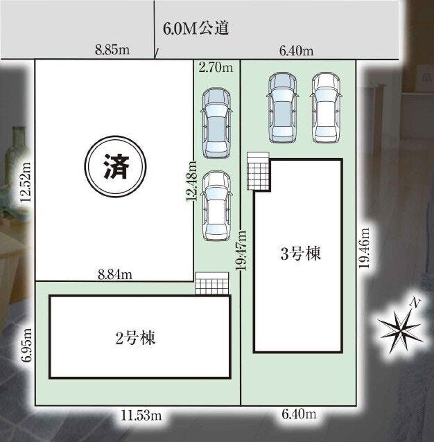 こちら2号棟です