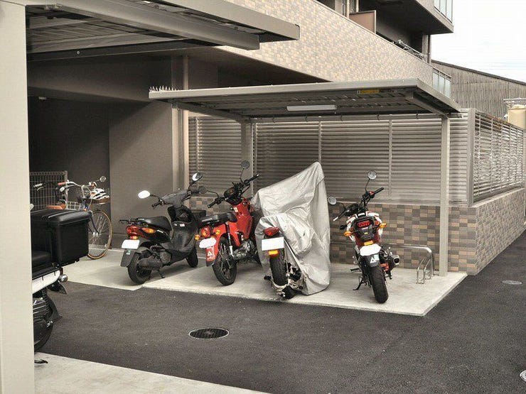 バイク置場