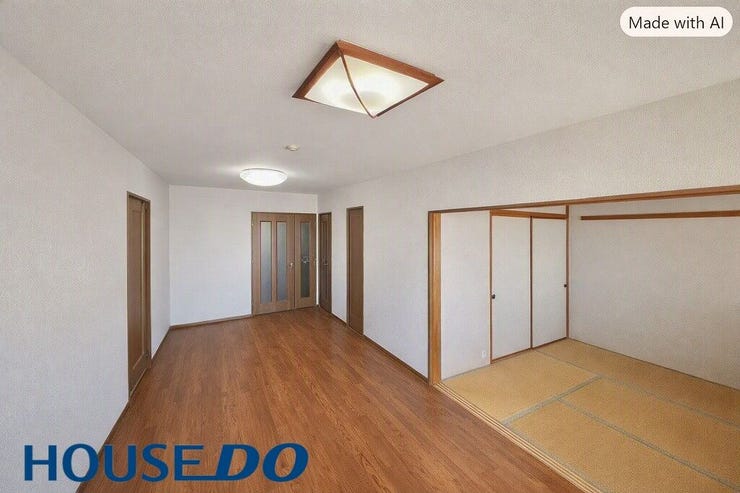 ※AI加工で家具削除しています