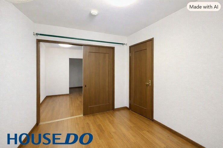 ※AI加工で家具削除しています