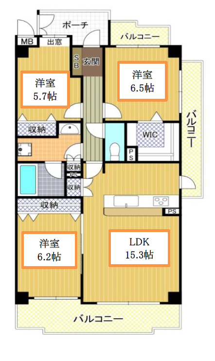【間取り】