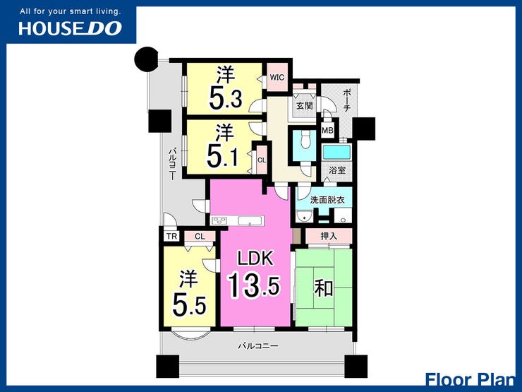 【間取り】
【サンパーク相生 中古マンション】2026年9月リフォーム♪オートロック♪ウォークインクローゼット♪
