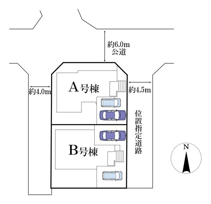 ◎区画図:A号棟