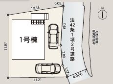 【佐賀市高木瀬東第18 1号棟】
車2台駐車可能です。