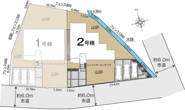 1号棟区割図