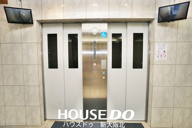 ■エレベーターが2基あるので、朝の混雑しやすい時間帯でもスムーズにご利用いただけます◎
■セキュリティー面でも安心の防犯モニター付!