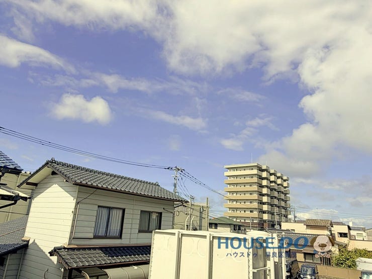 青空が感じられる眺望です