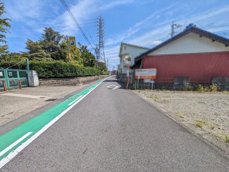 北側前面道路
2026/8/20撮影