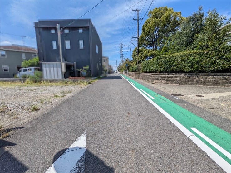 北側前面道路
2026/8/20撮影