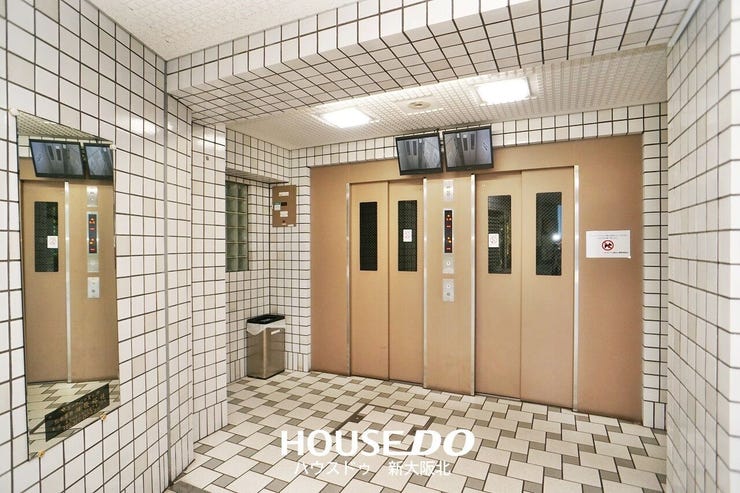 ■エレベータには防犯モニターが付いています!誰が乗っているか確認できるのでセキュリティ面でも安心です!
