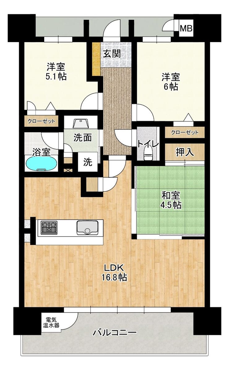 【間取り】