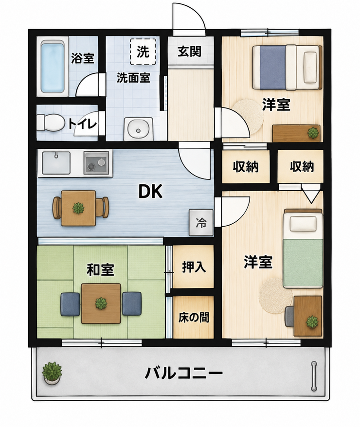 【間取り】