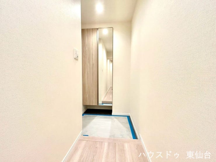 大きな段差のないフラット設計で、毎日の出入りもスムーズに