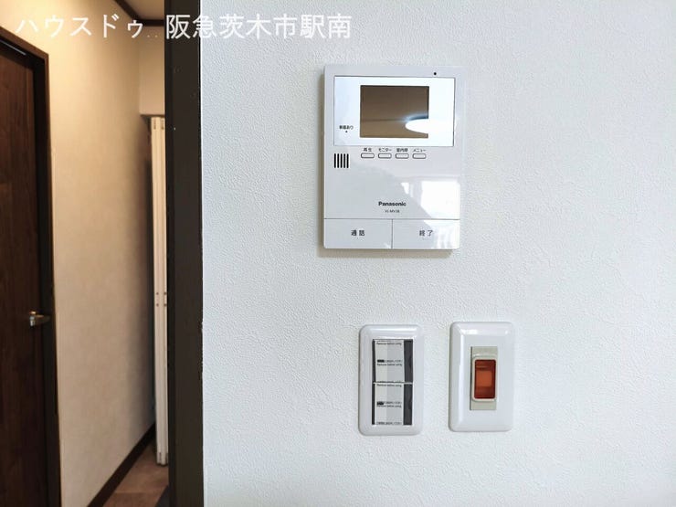 モニター付きドアフォン