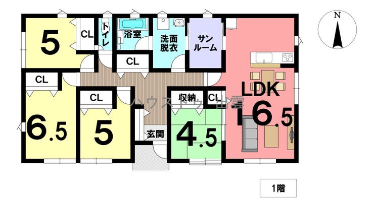 【間取り】
高い信頼性を備えた住まい。地震にも強い設計に加え、ZEH水準の性能で一年を通して快適な室内環境で過ごせます。見えない部分にもこだわり、技術と工夫を重ねた品質。
