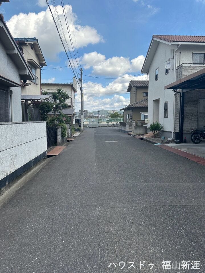 前面道路になります♪