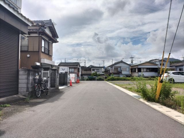 北側道路 東から西方向