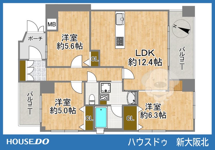 【間取り】
■各居室収納付きでお部屋を広々とご使用できます!
■こちらの物件が気になる方はお気に入り登録も忘れずに!