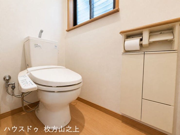 清潔感のあるトイレです。